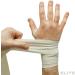 Meister Elite 180 Premium Adult Hand Wraps for MMA & Boxing - 2 Pair Pack in Black & Vintage Ivory with Mesh Bag - Buy Online on GoSupps.com