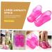 IWOWHERO 1 Pair Foot Bath Shoes Home Foot Bath Bucket Foot Spa Boots Feet Pedicure Slippers Foot Bucket Basin Shoe Slipper Sandal Slippers Mitaine Foot Bath Tool Soak Small Size Pvc Pie Man 26.3x11cm Rosy - Buy Online on GoSupps.com