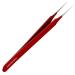 Ingrown Hair Tweezers - Red Pointed Tip, Precision Stainless Steel for Ingrown Hair Treatment & Splinter Removal - Tweezees 1 Count - Buy Online on GoSupps.com