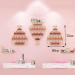  ZYFA Nail Polish Holder Wall Shelf Organizer Holder for Wall Display Nail Polish Rack Organizer Wall Mounted Essential Oil Holder 4 Tier Metal Floating Nail Polish Racks (Color : Gold  - Buy Online on GoSupps.com