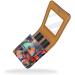 Travel Lipstick Organizer Case - Portable Makeup Bag with Mirror | Abstract Colorful Graffiti Art Pattern - Buy Online on GoSupps.com