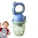 Maseaxi Baby Obst Feeder - Dinosaur Suction Cleaner & Bite Ring for Infants | Baby Diet Accessories for Toddlers & Newborns (Blue) - Buy Online on GoSupps.com