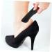 Heel Stickers - Replaceable Wear-Resistant Cushions & Grips for Comfort | Heel Inserts & Pads - Black 10.00x3.00x0.40CM - Buy Online on GoSupps.com
