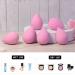 6 Pcs Makeup Blender Beauty Sponge Set - Latex-Free Sponges for Liquid, Cream, and Powder Foundation - Super Soft Beauty Blender Set in Light Pink - Buy Online on GoSupps.com