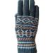 Healifty 1 pair Men's Warm Full Finger of Knitted Printed Yarn Grey Woolen Gloves - Buy Online on GoSupps.com