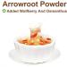 Organic Arrowroot Flour Powder - 100% Pure Puerariae Meal Replacement for Cooking & Baking - 100G/3.52oz - Buy Online on GoSupps.com