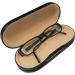 Evelots Double-Sided Contact Lens Case with Mirror - Rigid Outside Soft Inside - Travel Essential - Black - Buy Online on GoSupps.com