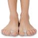 Soles Silicone Bunion Corrector - Soft Toe Separator Helps Reduce Foot and Hallux Valgus Pain - Fits Most Shoes - Unisex Design for Men and Women - S / 34-35-36-37