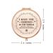 Muminglong Frosted Compact Mirror - Sister's Birthday & Christmas Gift Idea - Best Sister Engraved - Rose Gold - Buy Online on GoSupps.com