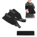 Adjustable Arm Sling Shoulder Immobilizer | Rotator Cuff Support Brace - Black - Buy Online on GoSupps.com