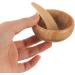 FOMIYES Clay Mask Bowl Set - Bamboo & Wood Mixing Bowls for Skincare | Silicone & Wooden Facial Mask Bowls for Beauty Treatments - Buy Online on GoSupps.com