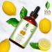 SVA 100% Pure Cold Pressed Lemon Essential Oil 4 OZ (118 ML) - Virgin/Unrefined for Hair, Skin Care, Aromatherapy - Buy Online on GoSupps.com
