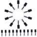 DECHOUS 100 Pcs Empty Eyelashes Lip Oil for Eyelashes and Eyebrows Cream Bottle Miss Blackx5pcs 5x1.1cmx5pcs - Buy Online on GoSupps.com