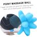 Frcolor 2-Stars Fitness Ball & Hand Roller Massager | Elastic Yoga Ball & Foot Fascia Ball for Kids | Gymnasium Massage Balls - Buy Online on GoSupps.com