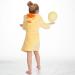Bamu Baby Town Unisex Bathrobe for Boys & Girls | Soft Plush Fleece Hooded Robe | Sizes 6-24 Months & 2-6 Years | Duck Yellow - Buy Online on GoSupps.com