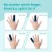 Schnapfinger Finger Splint for Support & Healing - Alleviate Finger Fractures Osteoarthritis & Injuries | Fits Index Middle Ring & Small Fingers - International Shipping Available - Buy Online on GoSupps.com