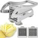 VO French Fry Cutter Stainless Steel Potato Chipper Fast Cutting Potato Chip Cutter with 36/46 Holes Blades Manual Food Slicer Dicer Multifunction Vegetable Fruit Chipper for Potato Onion QQIKUUF - Buy Online on GoSupps.com