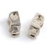 50 pairs hinge repair parts two-ring single hinge for plastic frames hinge set for acetate glasses (color: model B)
