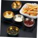 Zerodeko Mini Food Soy Sauce Dish 8 Pcs Seasoning Dish Soy Sauce Stainless Steel Container Multifunction Stainless Steel Bowl Sauce Bowls 8.3X8.3X2.8CMx4pcs Assorted Colorx4pcs - Buy Online on GoSupps.com