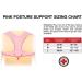 Doctor Developed Posture Corrector & Back Brace - Adjustable Support for Men & Women (Pink, Medium) - Buy Online on GoSupps.com