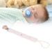 Soft Rabbit Pacifier Holder Strap - Easy-to-Wear Clip for Babies | Prevents Detaching | Best International Shipping - Buy Online on GoSupps.com