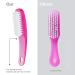 Raploy 3 Pcs Nail Brush Set for Fingernail and Toenail Cleaning - Curved Handle Grip, Pedicure Brushes for Men and Women - Buy Online on GoSupps.com