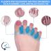 Drucixy Bunion Corrector for Women and Men - Toe Separators for Pain Relief - Big Toe Separator Spacers and Straighteners - Exercise Strap for Hallux Valgus - Buy Online on GoSupps.com