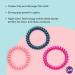 Goody Sports Galaxy Hair Coils - 3 Count Assorted Ponytailers for Women, Teens & Girls - Dentless Jelly Bands for Secure & Stylish Hair - Pain-Free Accessories - Buy Online on GoSupps.com