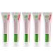 Cattier Paris Gentle tooth white toothpaste (5x75ml) pleasantly mild organic toothpaste for lighter teeth remineralizing vegan fluoride-free sulfate-free natural cosmetics homeopathy-compatible