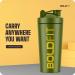Boldfit Bold Gym Shaker Bottle 700ml Shaker Bottles For Protein Shake 100% Leakproof Guarantee Protein Shaker/Sipper Bottle Ideal For Protein Pre Workout And BCAAs & Water BPA Free Material Armygreen Steel Shaker 700ml - Buy Online on GoSupps.com