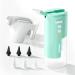 Kryzma 2-In-1 Ear Wax Removal NEW S08 Safe & Effective Triple Jet Stream 3 Pressure Settings Ear Cleaner Portable Waterproof Rechargeable Ear Wax Removal Tool Kit With 6 Reusable Ear Tips Green