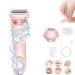 Silkbabe On The Go Lady Shaver Silkglide Pro Shaver Silkbabe Shaver Wet And Dry Use Ipx7 Waterproof.2 In 1 Hair Trimmer Electric Leg Razors For Women. (Pink)