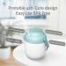 ASAKUKI Cordless Essential Oil Diffuser | Portable Diffuser with 3 Adjustable Warm Lights | Wireless Aromatherapy for Camping, Travel & Home | Blue - Buy Online on GoSupps.com