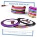 Healeved 60 Pcs Adhesive Line Sticker Flash Tape Color Tape Epoxy Colored Duct Tape Colorful Tape Manicure Sticker Washi Tape Dispenser Decor Gold and Silver Thread Nail Stickers - Buy Online on GoSupps.com