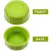 10pcs Green Baby Milk Bottle Lids Cover for Mam Bottles, Breast Pump, Feeding Cup - Storage Holder for Newborns - Breastfeeding Covers - Buy Online on GoSupps.com