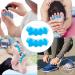 AGARES Toe Spacers (8-Piece Set) | Bunions Correction for Women & Men | Toe Brace for Foot Pain & Plantar Fasciitis - White - Buy Online on GoSupps.com