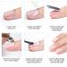 Nail Cuticle Remover Gel Professional Gel Cream for Instant Cuticle Removal - Softening Calluses Nail Care Salon Tools for Hand and Foot Nail Art Fanelod - Buy Online on GoSupps.com