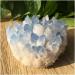 Natural Crystal Rough 1pc Natural Blue Crystals Quartz Freeform Stones Room Home Office Aquarium Decoration Accessories Gemstone Beautiful (Size : 500-550g) (Size : 500-550g) - Buy Online on GoSupps.com