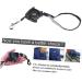 iplusmile Retractable Dog Leash - 1.4m Nylon Extendable Leash for Puppy & Medium Dogs - Flexible Jogging Leash in Black - Buy Online on GoSupps.com