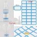 Zeoabsy 12 Pack 5ml Essential Oils Roller Bottles - Transparent Glass Perfume Bottles for Aromatherapy - Includes 2 Funnels & 1 Opener - Ideal for Travel - Buy Online on GoSupps.com