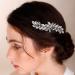 BERYUAN Women Crystal Flowers Hair Comb Teardrop Rhinestone Hair Comb for Wedding Women and Girls Hair Comb Slide Bride Hair Accessories for Brides Bridemaids (AB) - Buy Online on GoSupps.com