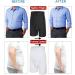 OLIns Men's Boxer Shorts - Compression Shapewear Trousers | Functional Body Shaper Underwear - M White - Buy Online on GoSupps.com