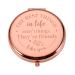 Gifts for Best Friend Compact Makeup Mirror Unique Friendship Gifts for Women Friends Birthday for Female Friends Sentimental Gifts for Friend Girls Sisters Graduation Pocket Mirror Gifts