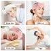 QEYMN Spa Headband 3 Pack for Women - Soft Microfiber Coral Fleece Face Wash Headband - Facial Makeup & Skincare Headbands in White, Light Orange, and Dark Grey - Buy Online on GoSupps.com