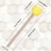 40 Pieces Round Paint Foam Sponge Brush Set Sponge Paint Brush Paint Tools for Kids Wooden Handle Foam Brushes Stencil Sponge Foam Paint Brush for Kids DIY Painting Arts and Crafts Yellow - Buy Online on GoSupps.com