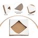 15x15 Heat Press Platen Wrap Cover - Heat Resistant Protector for Sublimation Machines - Reusable Protective Sheet (Brown, 15x15 inch) - Buy Online on GoSupps.com