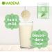  Madena MADENA Pea Protein Powder 1kg Vegan Protein with 85% Protein 100% Protein Isolate Extra Soft & Fine Gluten Free Lactose - Buy Online on GoSupps.com