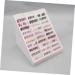 Healeved 1pc Nail Art Display Box Nail Polish Sample Display Nail Sample Display Board Manicure Display Board Nail Polish Display Rack Nail Gel Grid Display Stand White - Buy Online on GoSupps.com