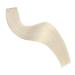 Ugeat Platinum Blonde Tape In Extensions - Real Hair Ice Blonde Adhesive Strips - 20 Pieces 30 cm #60A - Shop Now! - Buy Online on GoSupps.com