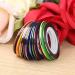 10pcs Mixed Colors Striping Tapes Line Adhesive Sticker Nail Art Tips Decorations Manicure Tool Diy Nail Art Accessories For Women Ladies - Buy Online on GoSupps.com